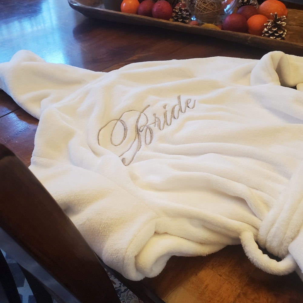 Brand New With Tags Bride Robe